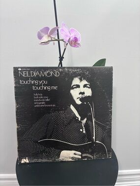 Neil Diamond "Touching You Touching Me" Vinyl Album - Black & White